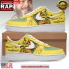 Post Malone Sunflower New Design Air Force 1 Sneakers Shoes 2 Post Malone Sunflower New Design Air Force 1 Sneakers Shoes