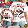 San Francisco 49ers NFL Jeep Girl Women's Shirt 2 San Francisco 49ers NFL Jeep Girl Women's Shirt