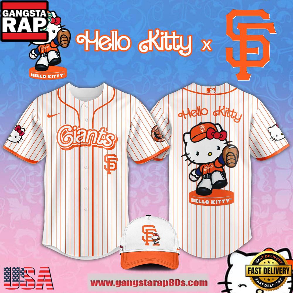 San Francisco Giants Hello Kitty Night 2026 MLB Edition Jersey