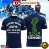 Seattle Seahawks 2026 Champions Super Bowl LX 3D Shirt