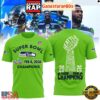 Seattle Seahawks 2026 Champions Super Bowl LX Green 3D Shirt