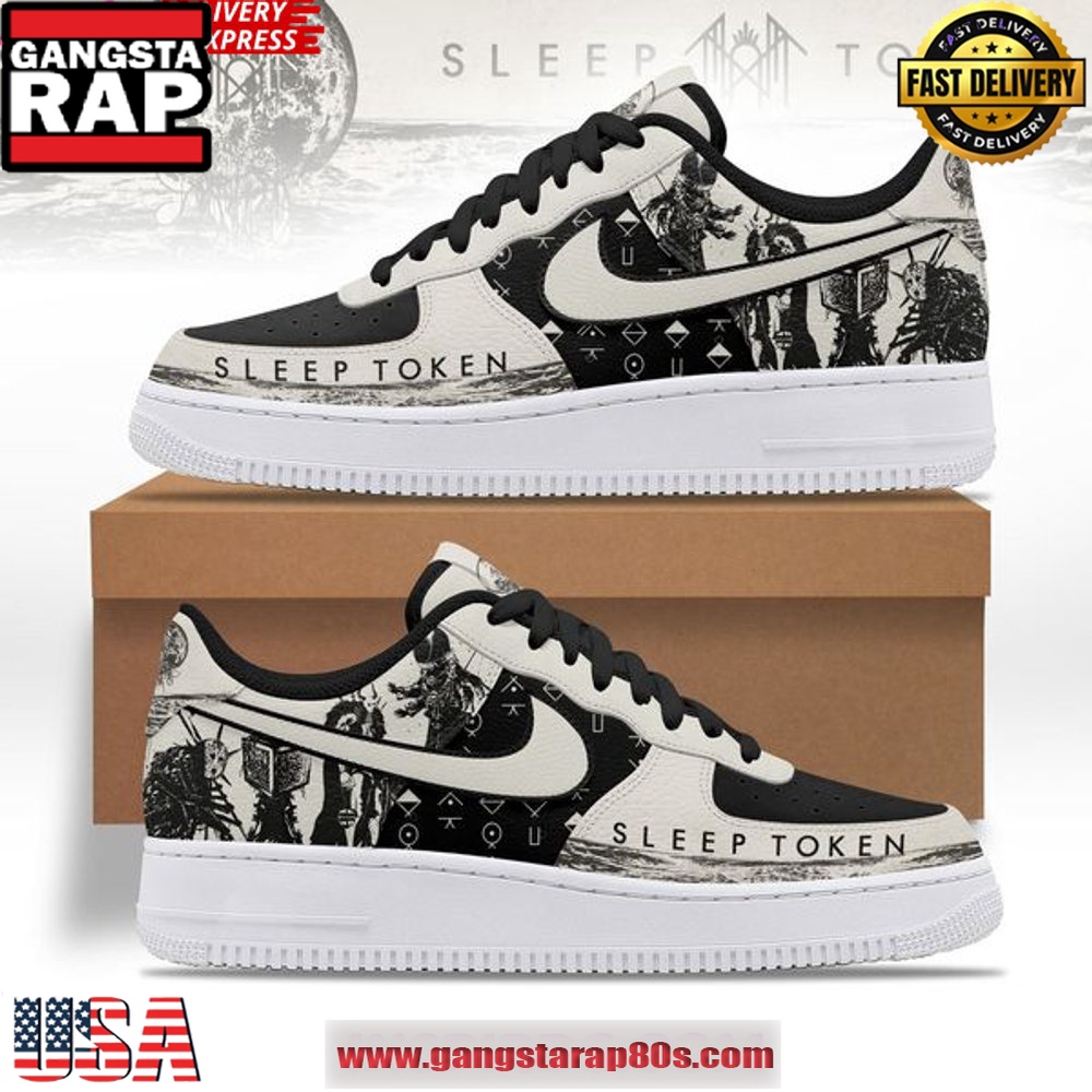 Sleep Token Concert New Design Air Force 1 Sneakers Shoes Sleep Token Concert New Design Air Force 1 Sneakers Shoes