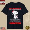 Snoopy Don’t Mess With Me Wooden Spoon Lead Paint Generation T-Shirt 3 Snoopy Don’t Mess With Me Wooden Spoon Lead Paint Generation T-Shirt
