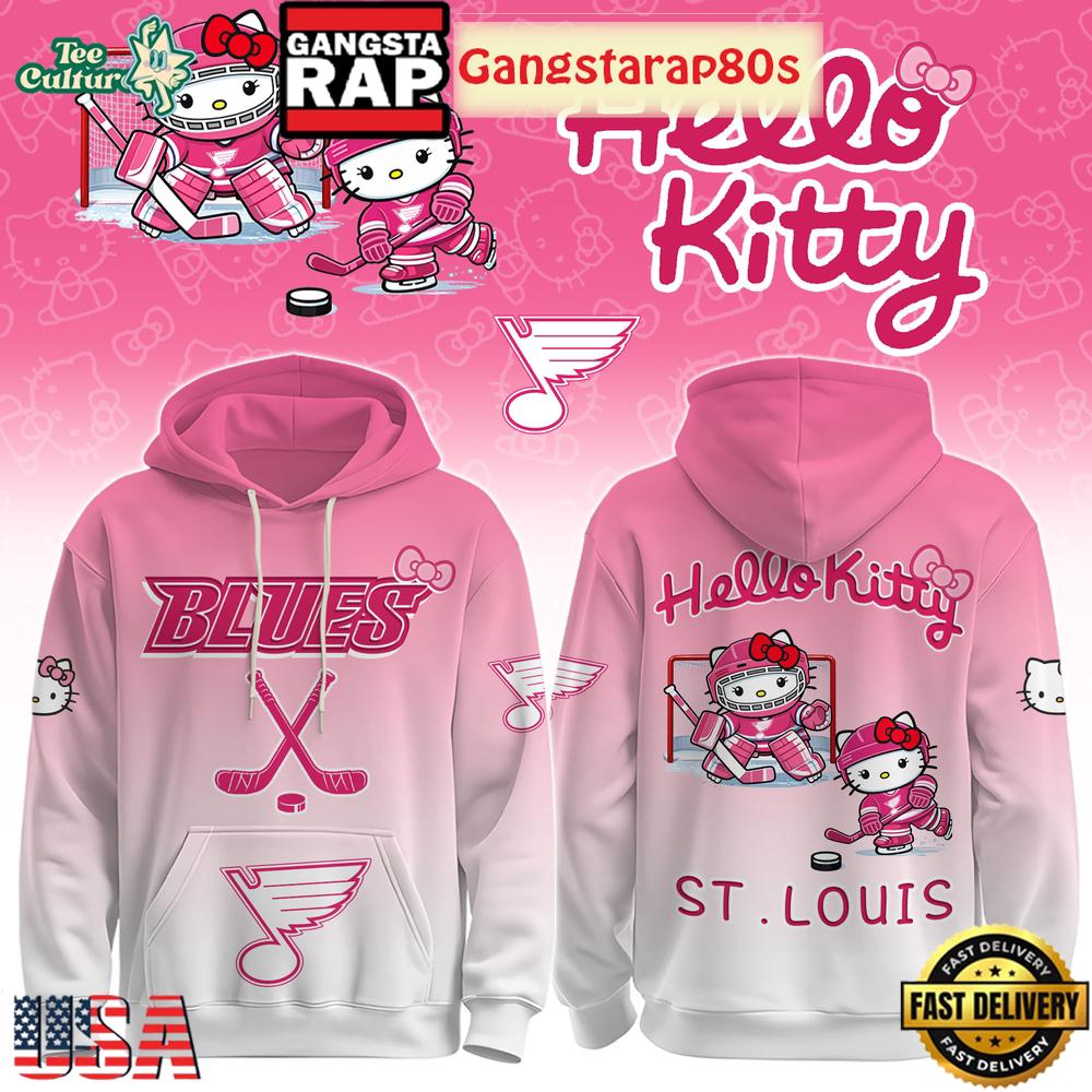 STL Blues Special Hello Kitty Limited Edition Hoodie