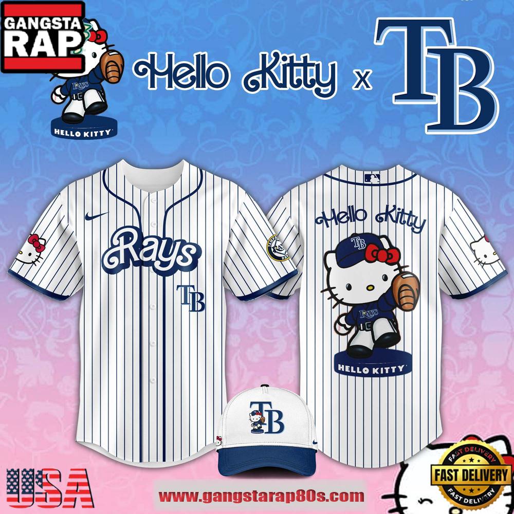 Tampa Bay Rays Hello Kitty Night 2026 MLB Special Baseball Jersey Shirt Tampa Bay Rays Hello Kitty Night 2026 MLB Special Baseball Jersey Shirt
