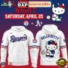 Texas Rangers x Hello Kitty Night Unisex Hoodie Shirt New Design 2 Texas Rangers x Hello Kitty Night Hoodie Limited Edition