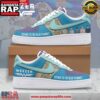 Weezer Blue New Design Air Force 1 Sneakers Shoes