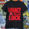 2026 Nebraska Huskers Legacy On Lock Logo Sports Fan T-Shirt