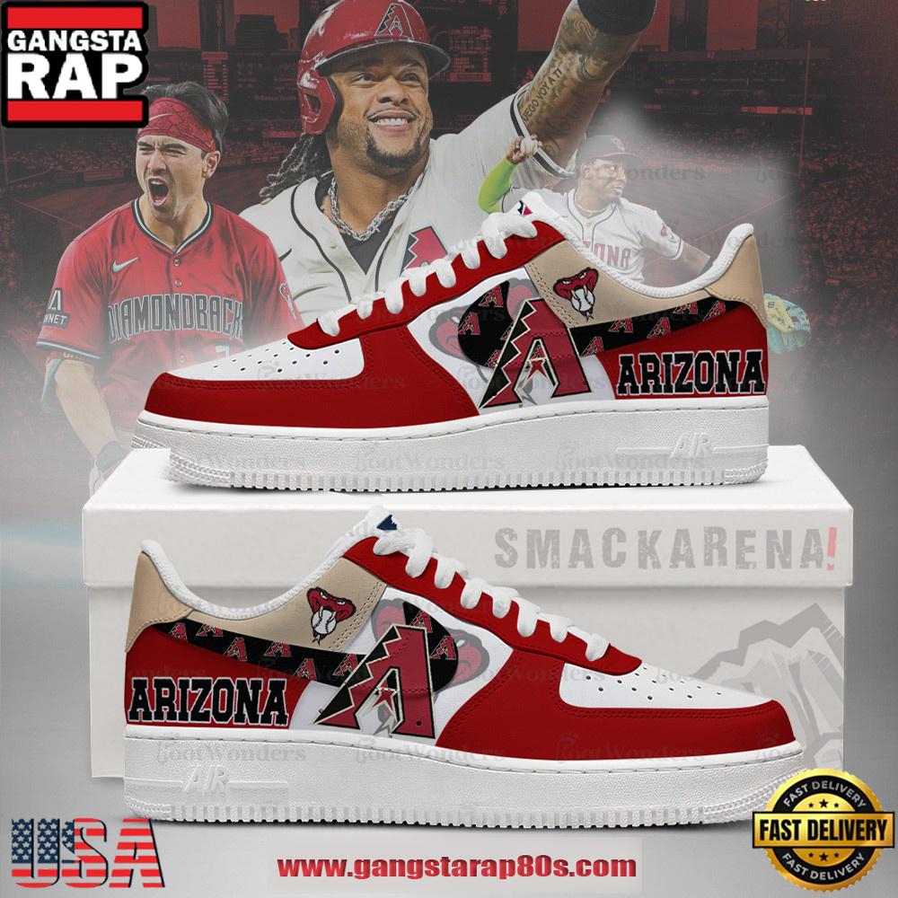 Arizona MLB Trending Sneakers Air Force 1 Low Top Shoes