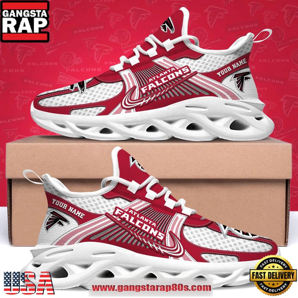 Atlanta Falcons Personalized Clunky Sneaker Max Soul Shoes