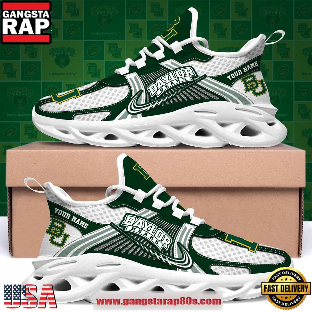 Baylor Bears Personalized Clunky Sneaker Max Soul Shoes