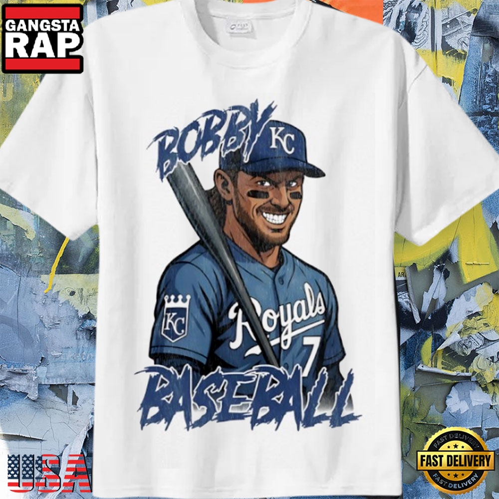 Bobby Baseball Bobby Witt Jr. T-shirt Bobby Baseball Bobby Witt Jr. T-shirt