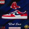 Boston Baseball Nike Air Force 1 Sneakers Shoes 2 Boston Baseball Nike Air Force 1 Sneakers Shoes