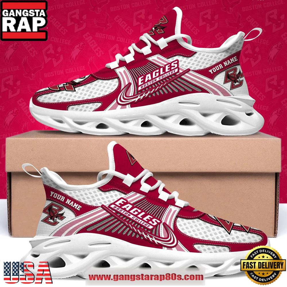 Boston College Eagles Personalized Clunky Sneaker Max Soul Shoes