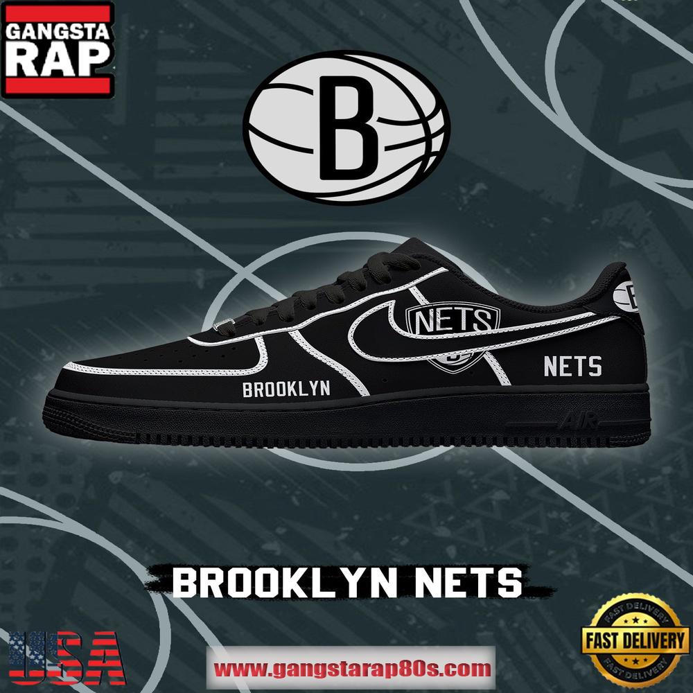 Brooklyn Basketball NBA New Version Nike Air Force 1 Shoes Running Sneakers Brooklyn Basketball NBA New Version Nike Air Force 1 Shoes Running Sneakers