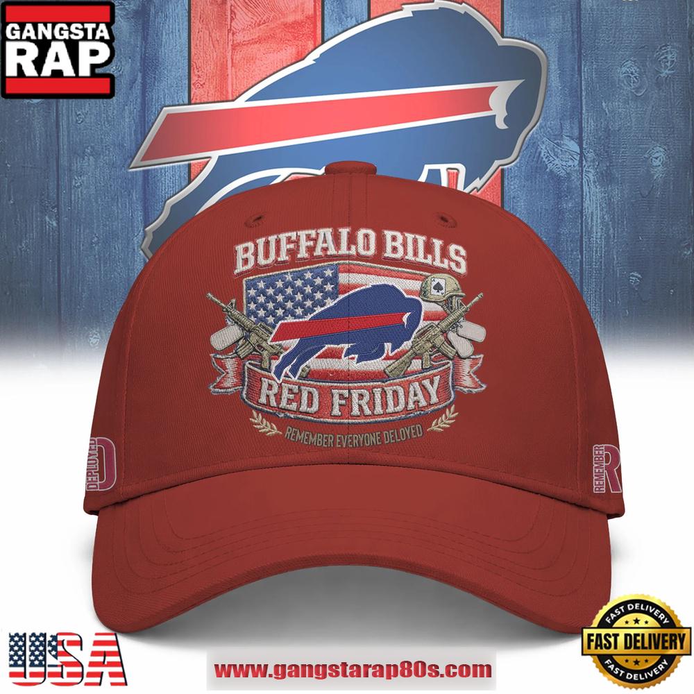Buffalo Bills NFL RED Friday Classic Cap Hats