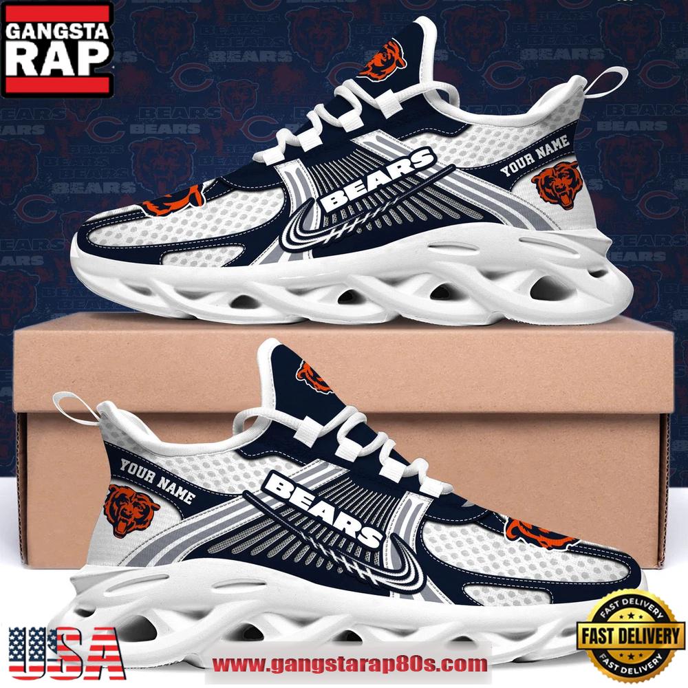 Chicago Bears Personalized Clunky Sneaker Max Soul Shoes