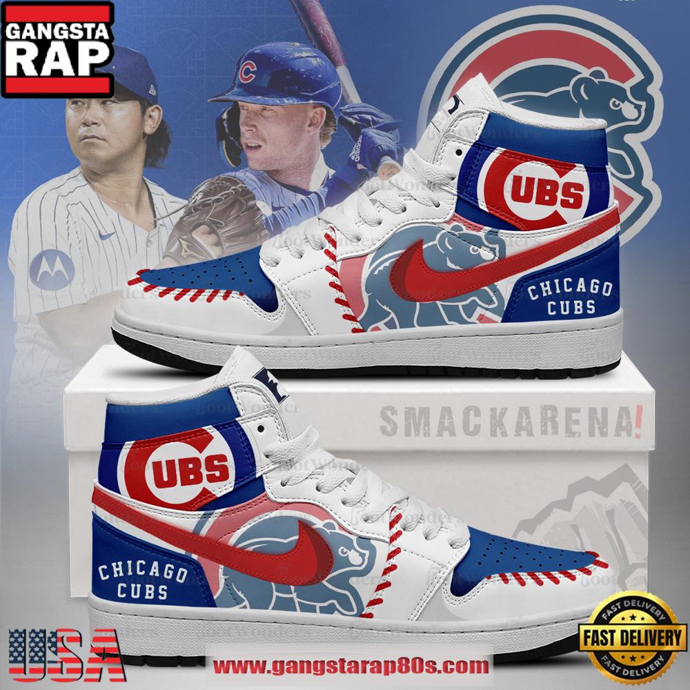 Chicago Cubs MLB Trending Sneakers Air Jordan 1 High Top Shoes Chicago Cubs MLB Trending Sneakers Air Jordan 1 High Top Shoes