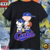Chicago Cubs Peanuts MLB 2026 Cartoon Baseball Lover Fan T-Shirt