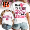 Cincinnati Bengals Premium NFL Shoot Like A Girl Women T-Shirt