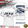 Denver Broncos NFL Premium NFL Jeep 3D Shirt