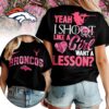 Denver Broncos Premium NFL Shoot Like A Girl Women Shirt