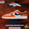 Denver Football New Version Custom Air Force 1 Shoes Running Sneakers