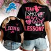 Detroit Lions Premium NFL Shoot Like A Girl Women Shirt