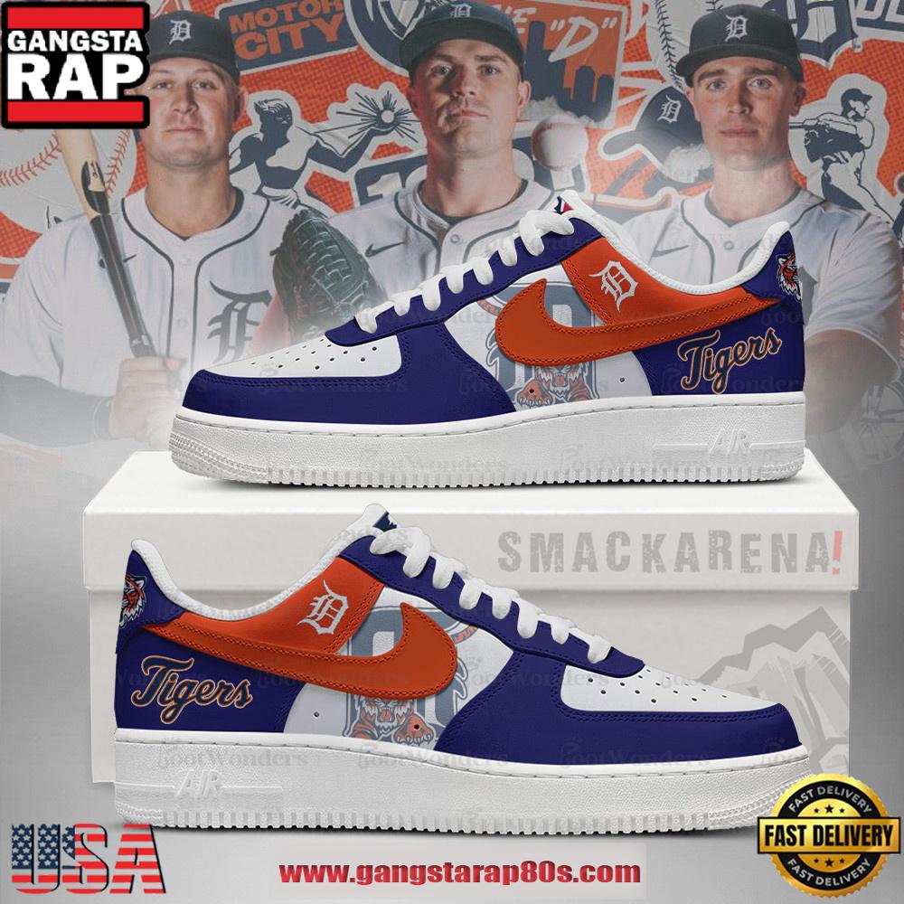 Detroit Tigers MLB Trending Sneakers Air Force 1 Low Top Shoes Detroit Tigers MLB Trending Sneakers Air Force 1 Low Top Shoes