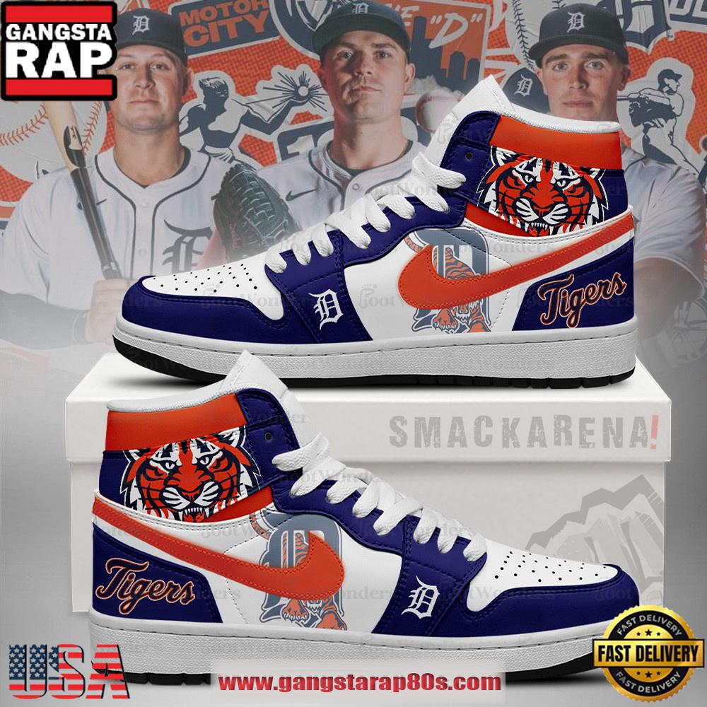 Detroit Tigers MLB Trending Sneakers Air Jordan 1 High Top Shoes Detroit Tigers MLB Trending Sneakers Air Jordan 1 High Top Shoes