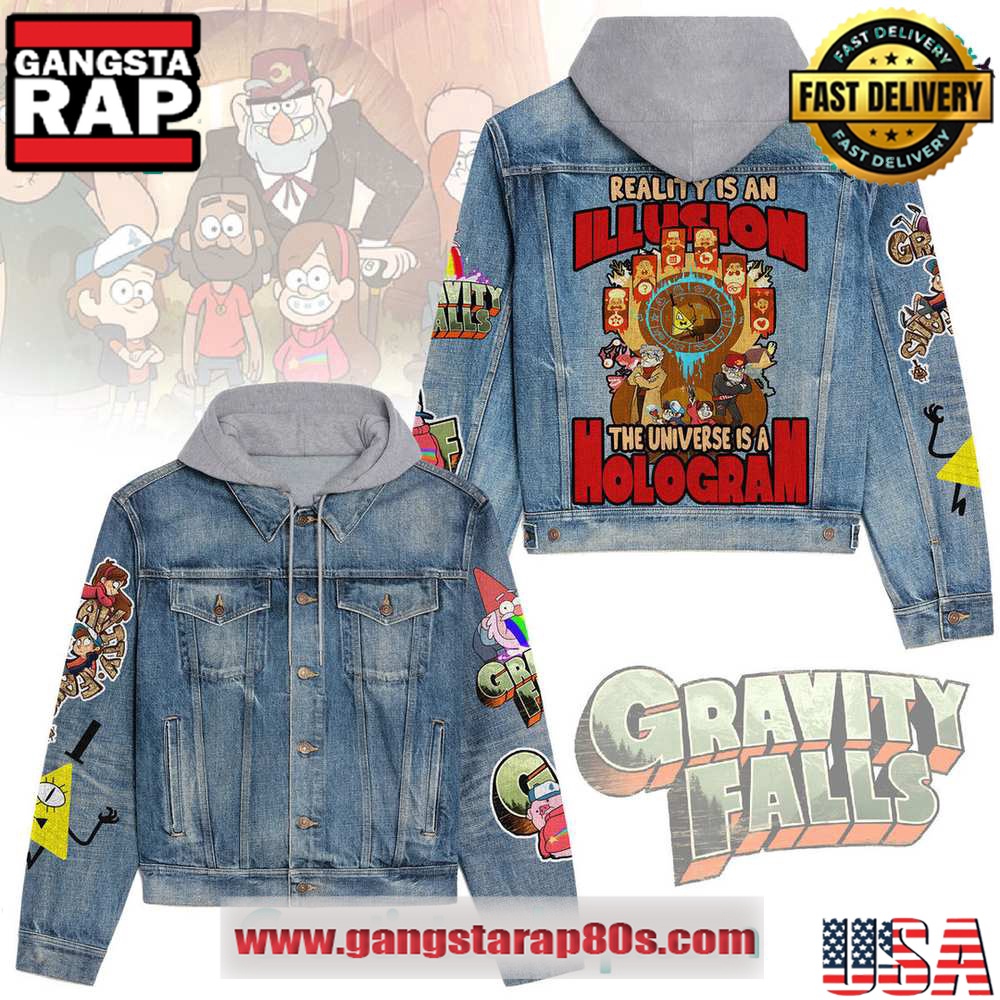 Gravity Falls Hooded Limited Edition Denim Jacket