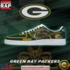 Green Bay Football NFL New Version Custom Air Force 1 Shoes Running Sneakers