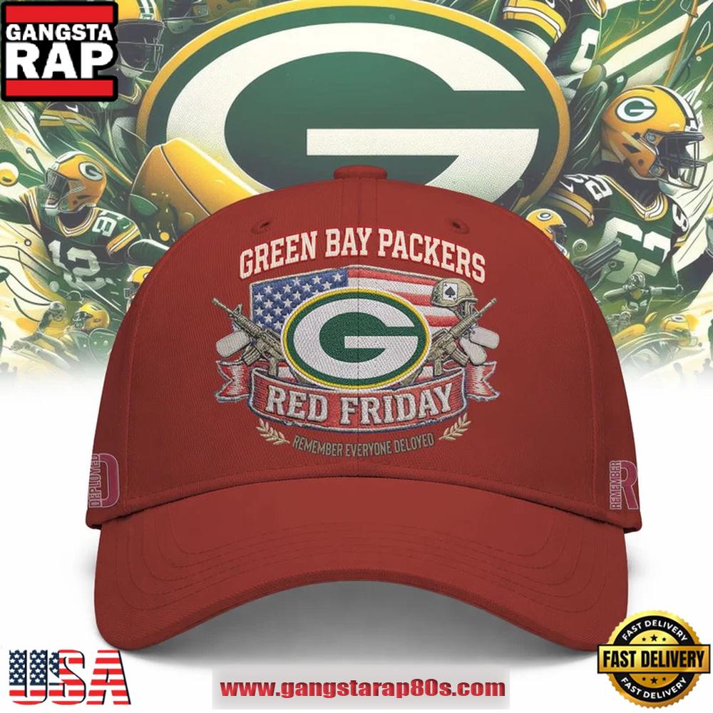 Green Bay Packers NFL RED Friday Classic Cap Hats