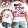 Kansas City Chiefs Premium NFL Shoot Like A Girl Women T-Shirt