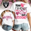 Las Vegas Raiders Premium NFL Shoot Like A Girl Women T-Shirt