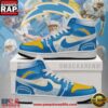 Los Angeles Chargers Trending Football Sneakers NFL Air Jordan 1 Shoes
