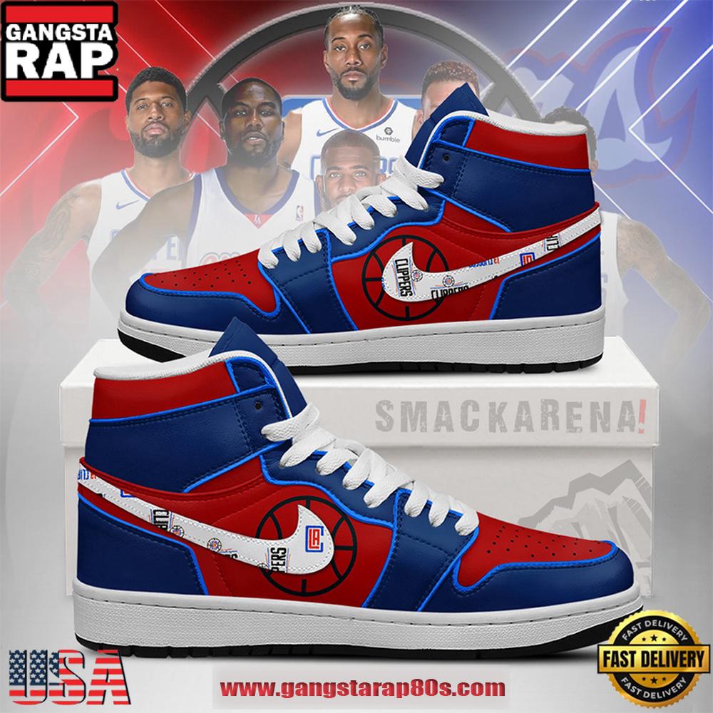 Los Angeles Clippers NBA Nike Air Jordan 1 Sneakers Shoes