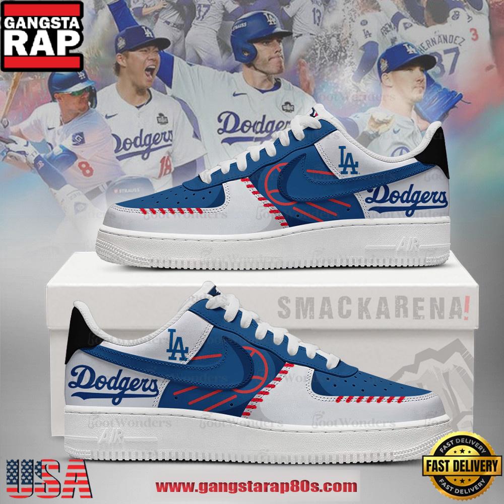 Los Angeles Dodgers MLB Trending Sneakers Air Force 1 Low Top Shoes Los Angeles Dodgers MLB Trending Sneakers Air Force 1 Low Top Shoes