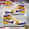 Los Angeles Lakers NBA New 2026 Version Air Jordan 1 High Top Sneakers Shoes