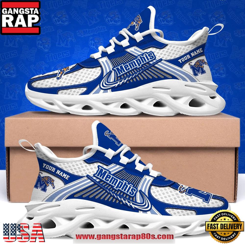 Memphis Tigers Personalized Clunky Sneaker Max Soul Shoes Memphis Tigers Personalized Clunky Sneaker Max Soul Shoes