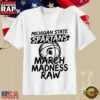 Michigan State Spartans 2026 March Madness Raw Paint Style Basketball T-Shirt 2 Michigan State Spartans 2026 March Madness Raw Paint Style Basketball T-Shirt