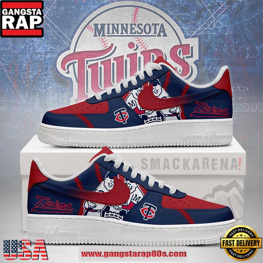 Minnesota Twins MLB Trending Sneakers Air Force 1 Low Top Shoes Minnesota Twins MLB Trending Sneakers Air Force 1 Low Top Shoes