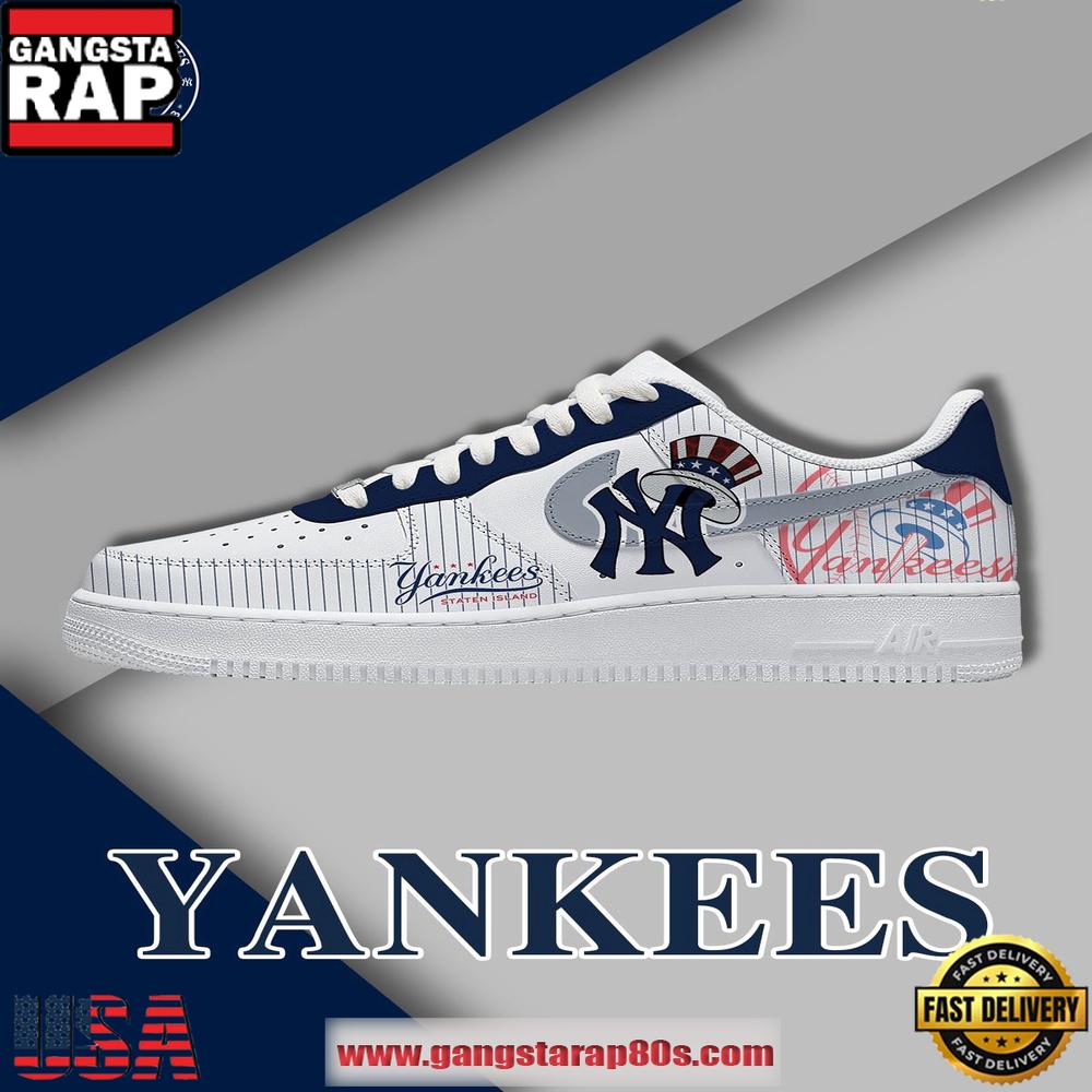 MLB New York Yankees Baseball Limited Edition AF1 Shoes Running Sneakers MLB New York Yankees Baseball Limited Edition AF1 Shoes Running Sneakers
