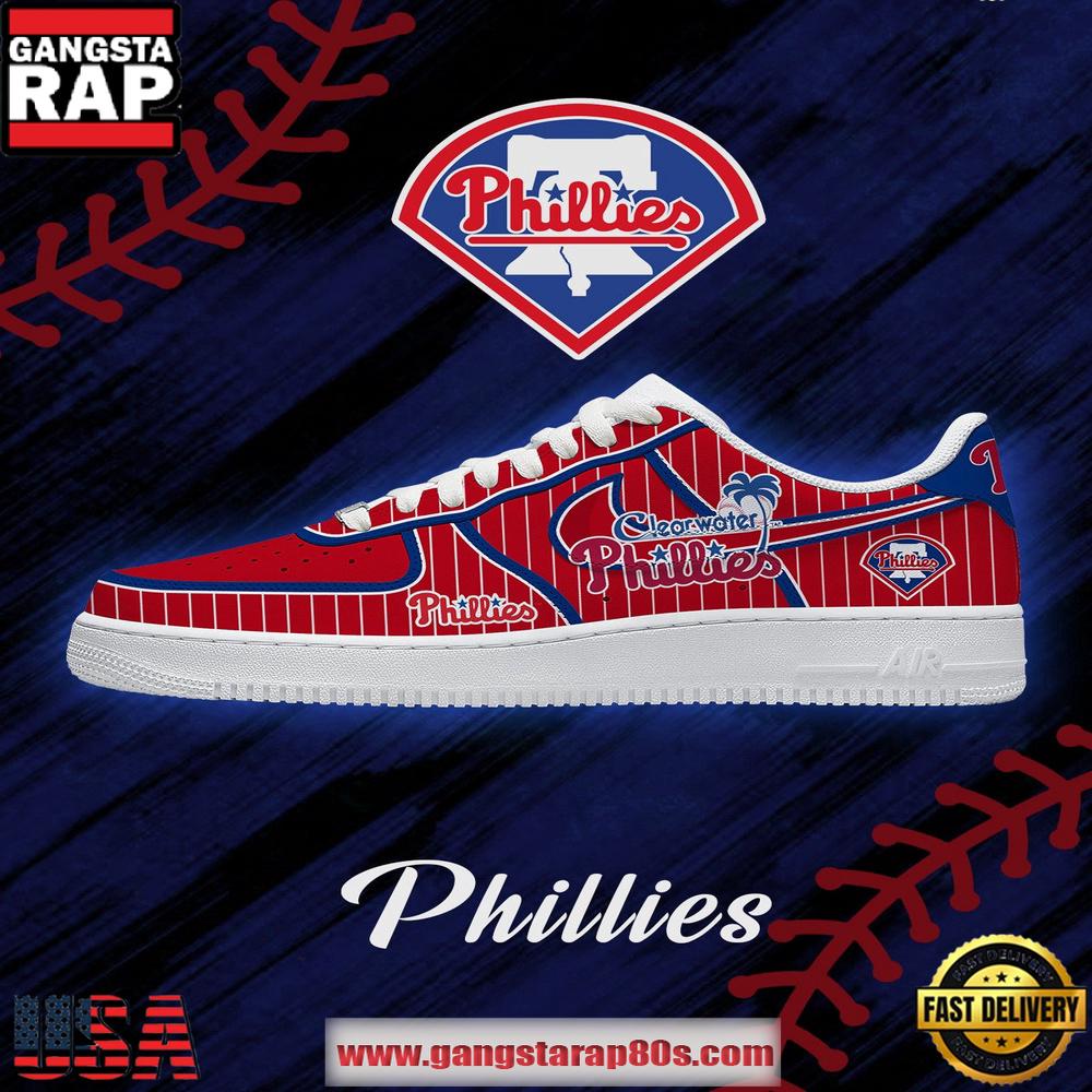 MLB Philadelphia Phillies Baseball New 2026 AF1 Shoes Running Sneakers