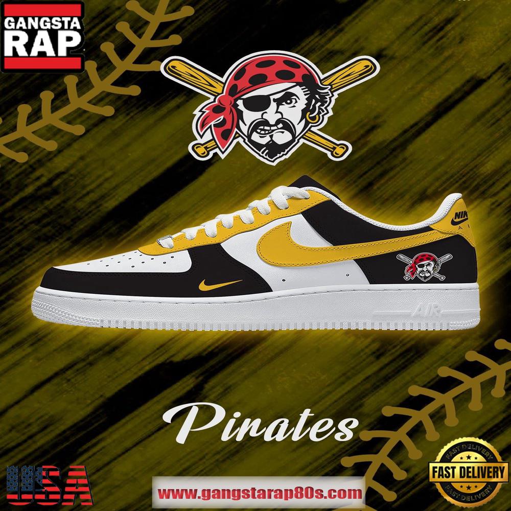 MLB Pittsburgh Pinates Baseball AF1 Shoes Running Sneakers
