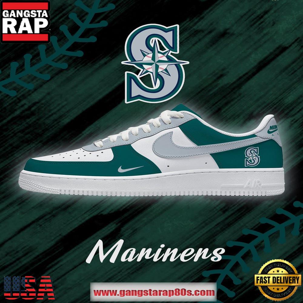 MLB Seattle Maninens Baseball AF1 Shoes Running Sneakers