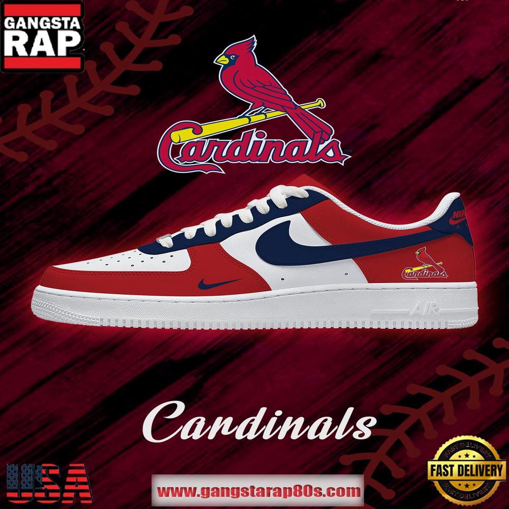 MLB St. Louis Candinals Baseball AF1 Shoes Running Sneakers