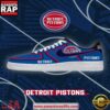 NBA Detroit Basketball New Design Air Force 1 Sneakers Shoes