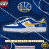 NBA Golden State Basketball Air Force 1 Sneakers Shoes