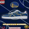 NBA Golden State Basketball New Design Air Force 1 Sneakers Shoes
